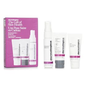 DERMALOGICA - The Dynamic Firm + Protect Set: Resurfacing Cleanser 15ml + Hydramist Toner 30ml + Dynamic Skin Recovery SPF50 12ml 912588 3pcs