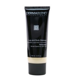 DERMABLEND - Leg and Body Make Up Buildable Liquid Body Foundation Sunscreen Broad Spectrum SPF 25 - #Fair Nude 0N (Box Slightly Damaged) 100ml/3
