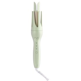 Fully Automatic Curling Iron (Option: Green)